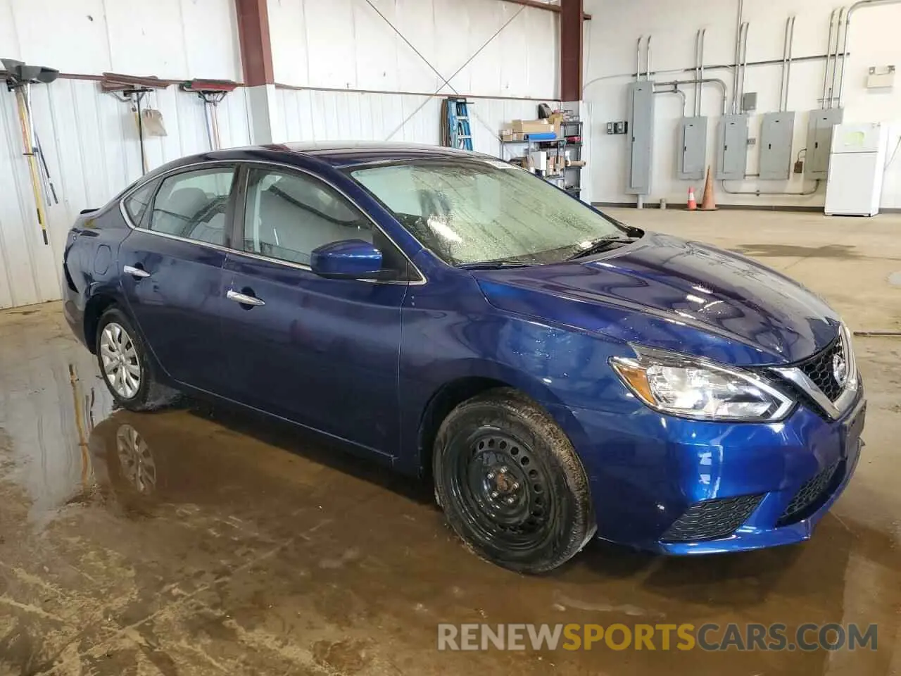 4 Photograph of a damaged car 3N1AB7AP6KY346150 NISSAN SENTRA 2019