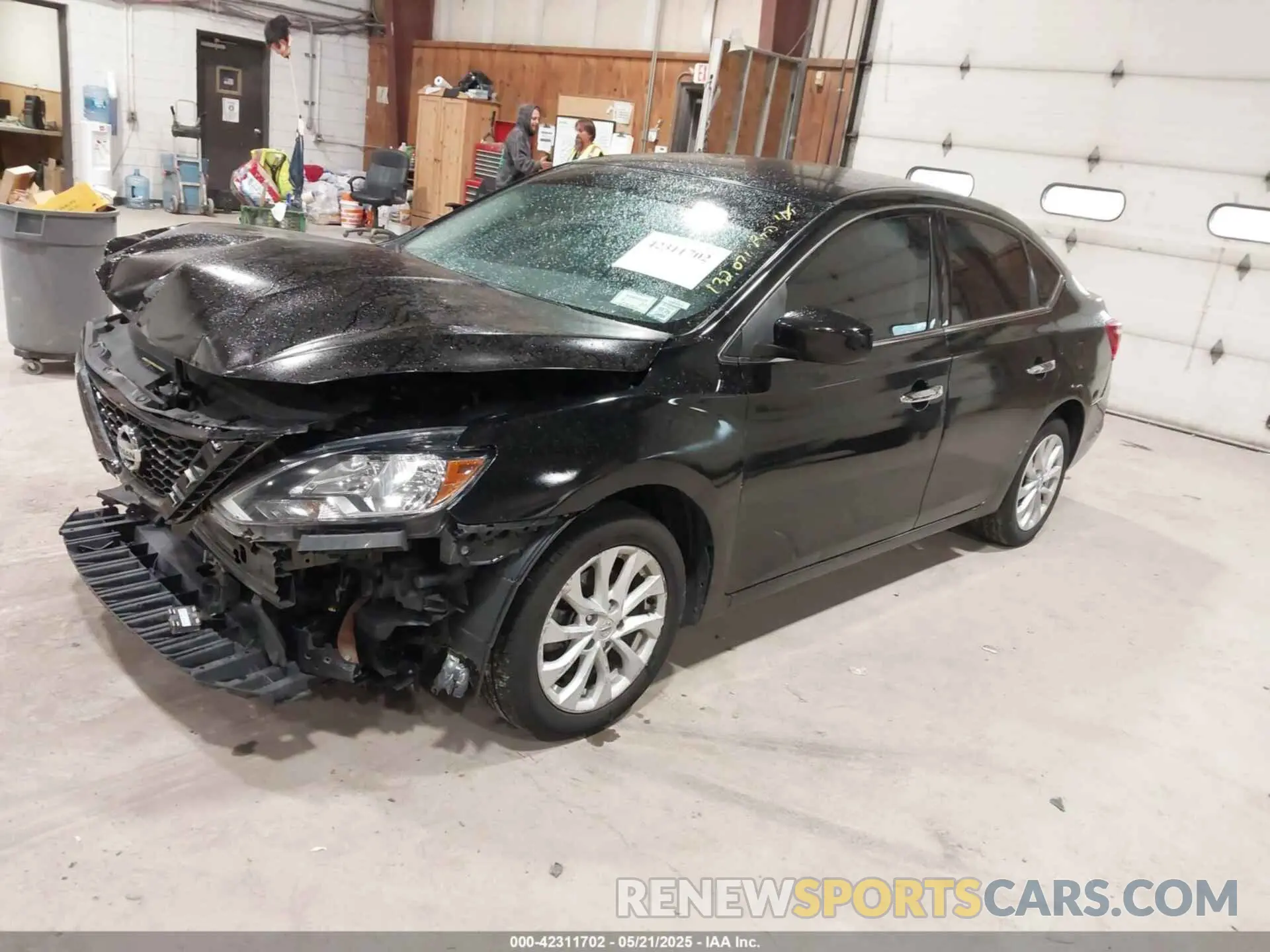 2 Photograph of a damaged car 3N1AB7AP6KY352207 NISSAN SENTRA 2019