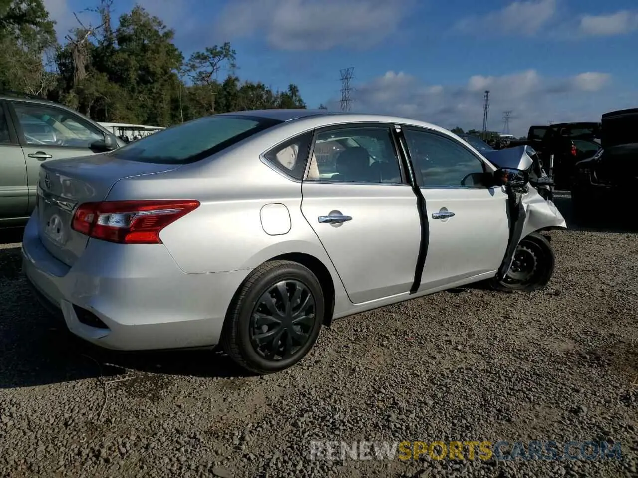 3 Photograph of a damaged car 3N1AB7AP6KY354359 NISSAN SENTRA 2019