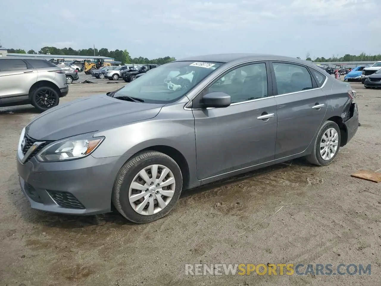 1 Photograph of a damaged car 3N1AB7AP6KY356371 NISSAN SENTRA 2019