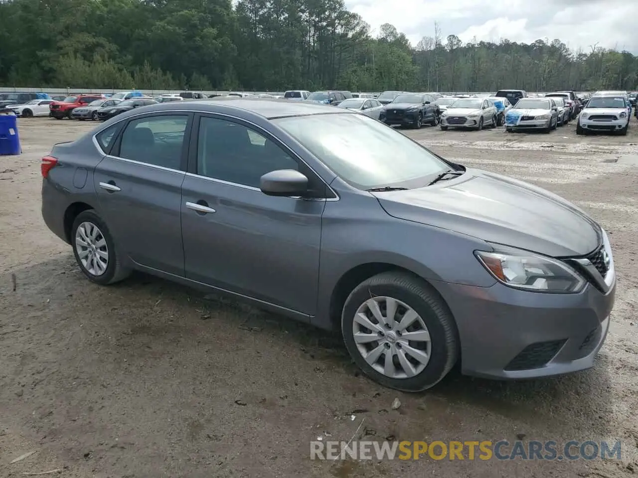 4 Photograph of a damaged car 3N1AB7AP6KY356371 NISSAN SENTRA 2019