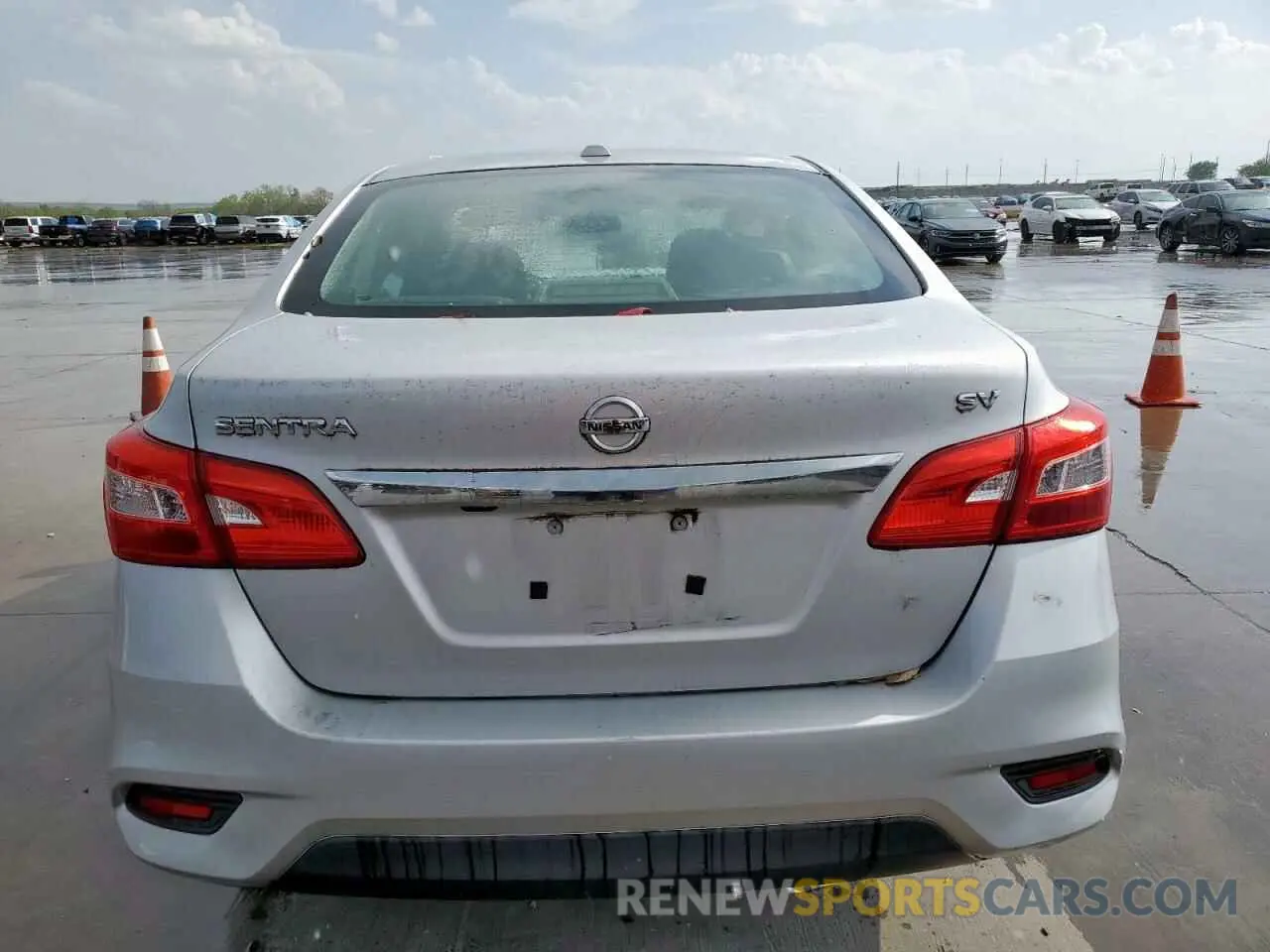 6 Photograph of a damaged car 3N1AB7AP6KY356483 NISSAN SENTRA 2019