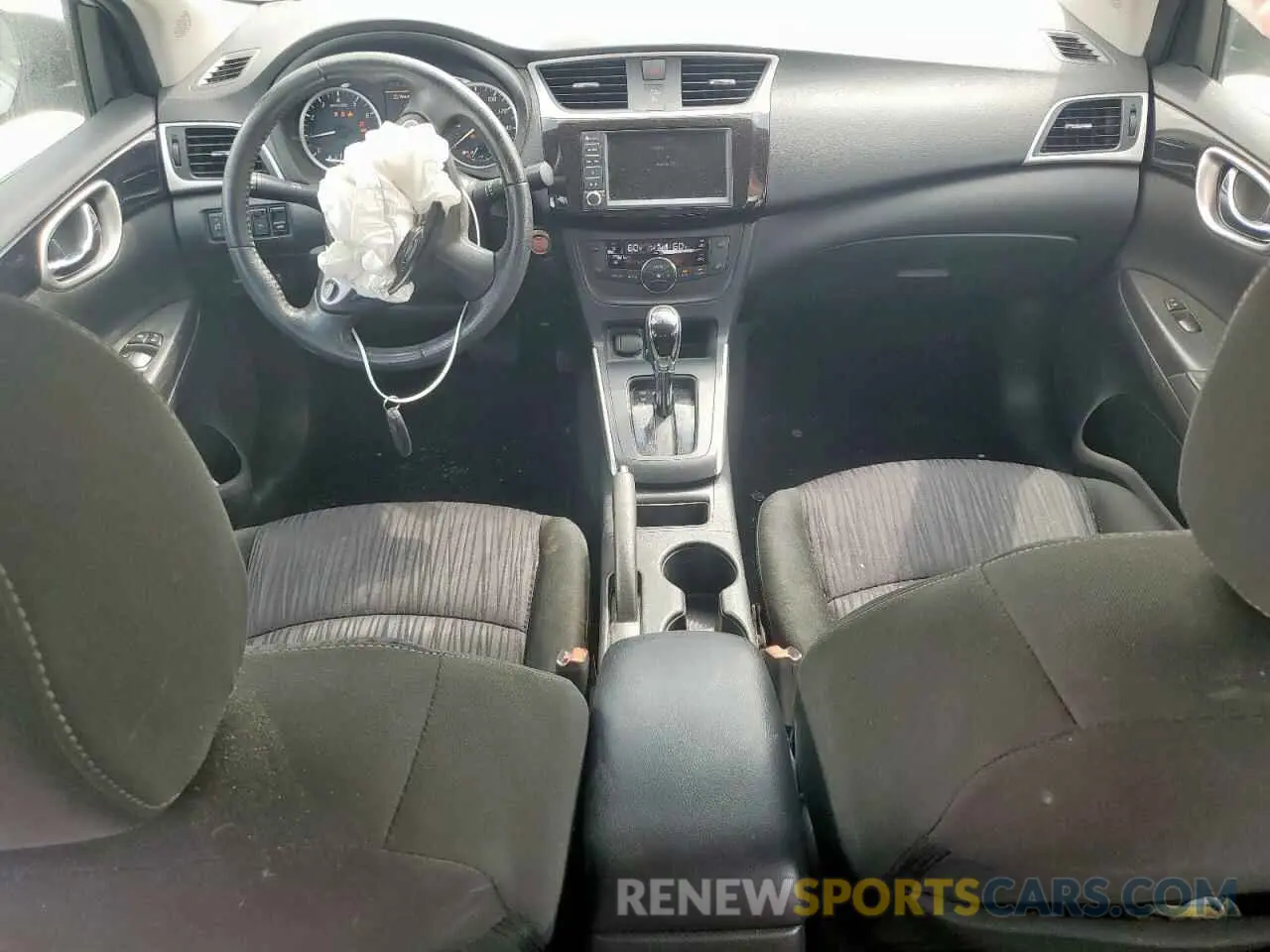 8 Photograph of a damaged car 3N1AB7AP6KY356483 NISSAN SENTRA 2019