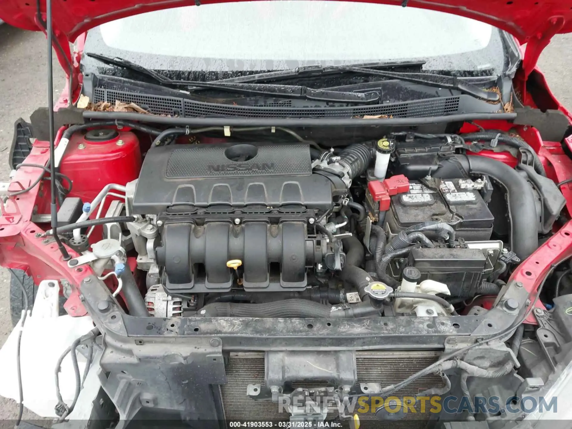 10 Photograph of a damaged car 3N1AB7AP6KY357794 NISSAN SENTRA 2019