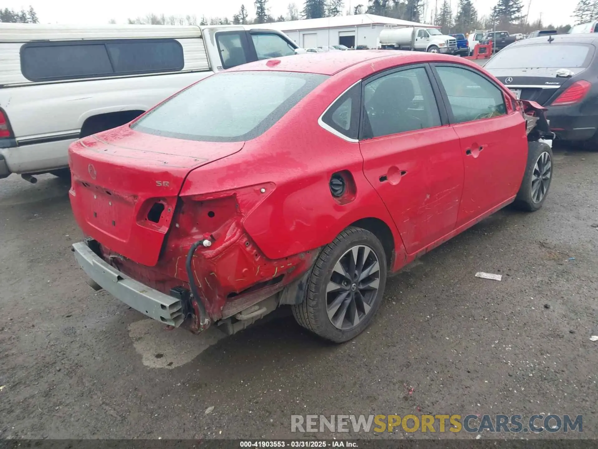 4 Photograph of a damaged car 3N1AB7AP6KY357794 NISSAN SENTRA 2019