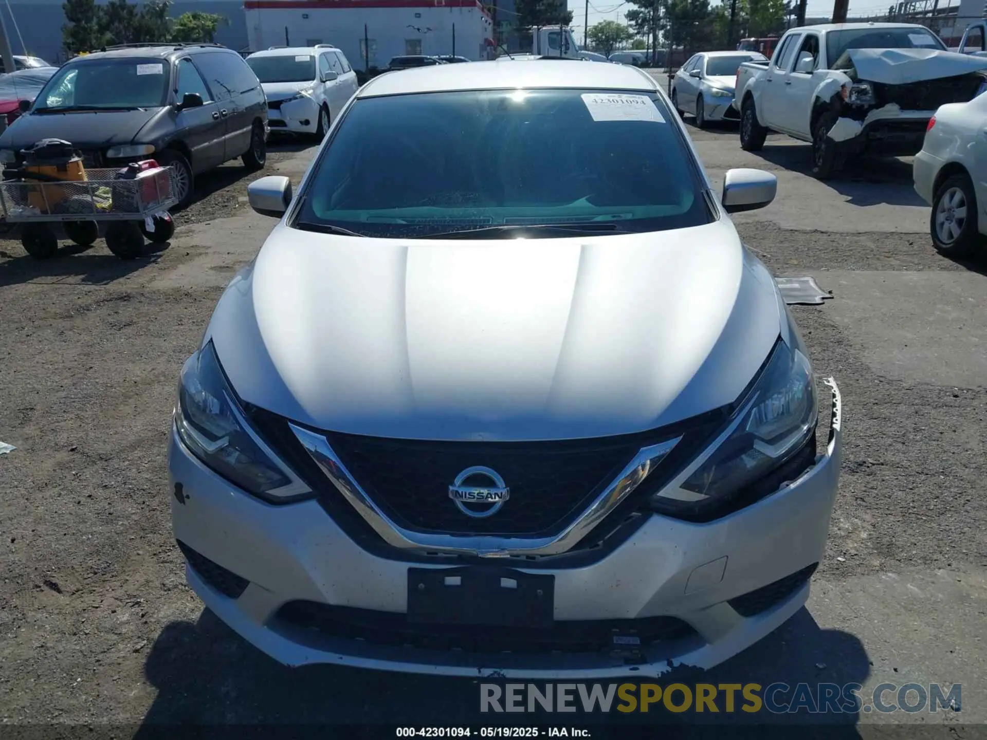 12 Photograph of a damaged car 3N1AB7AP6KY358590 NISSAN SENTRA 2019