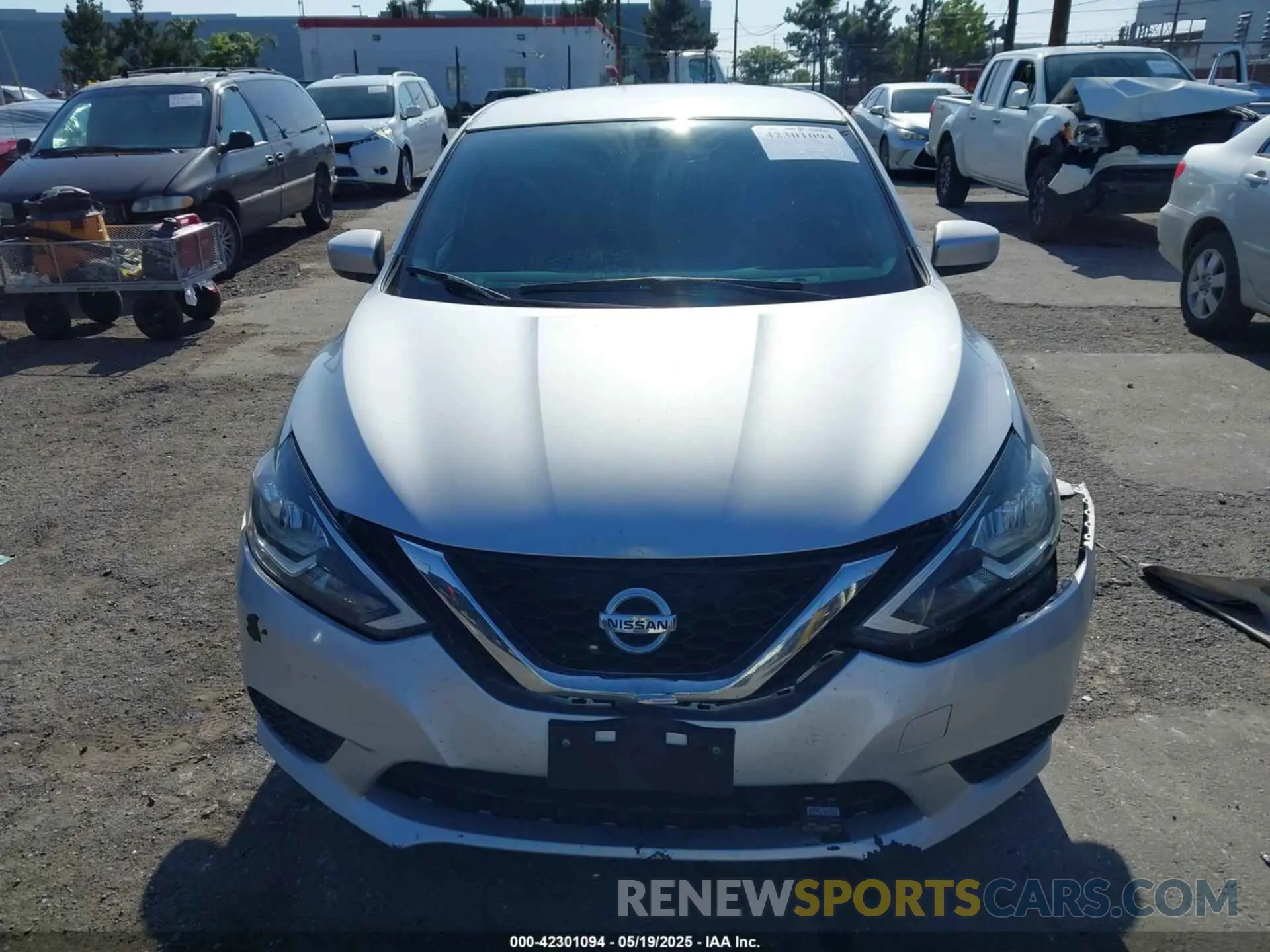 6 Photograph of a damaged car 3N1AB7AP6KY358590 NISSAN SENTRA 2019