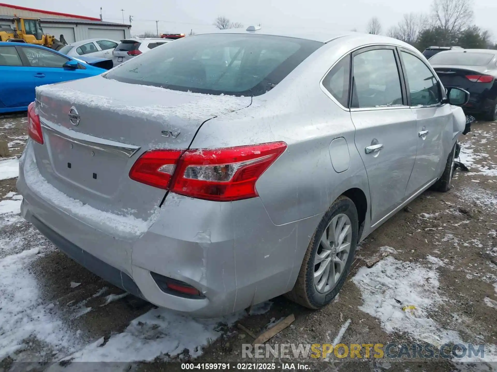 4 Photograph of a damaged car 3N1AB7AP6KY360629 NISSAN SENTRA 2019