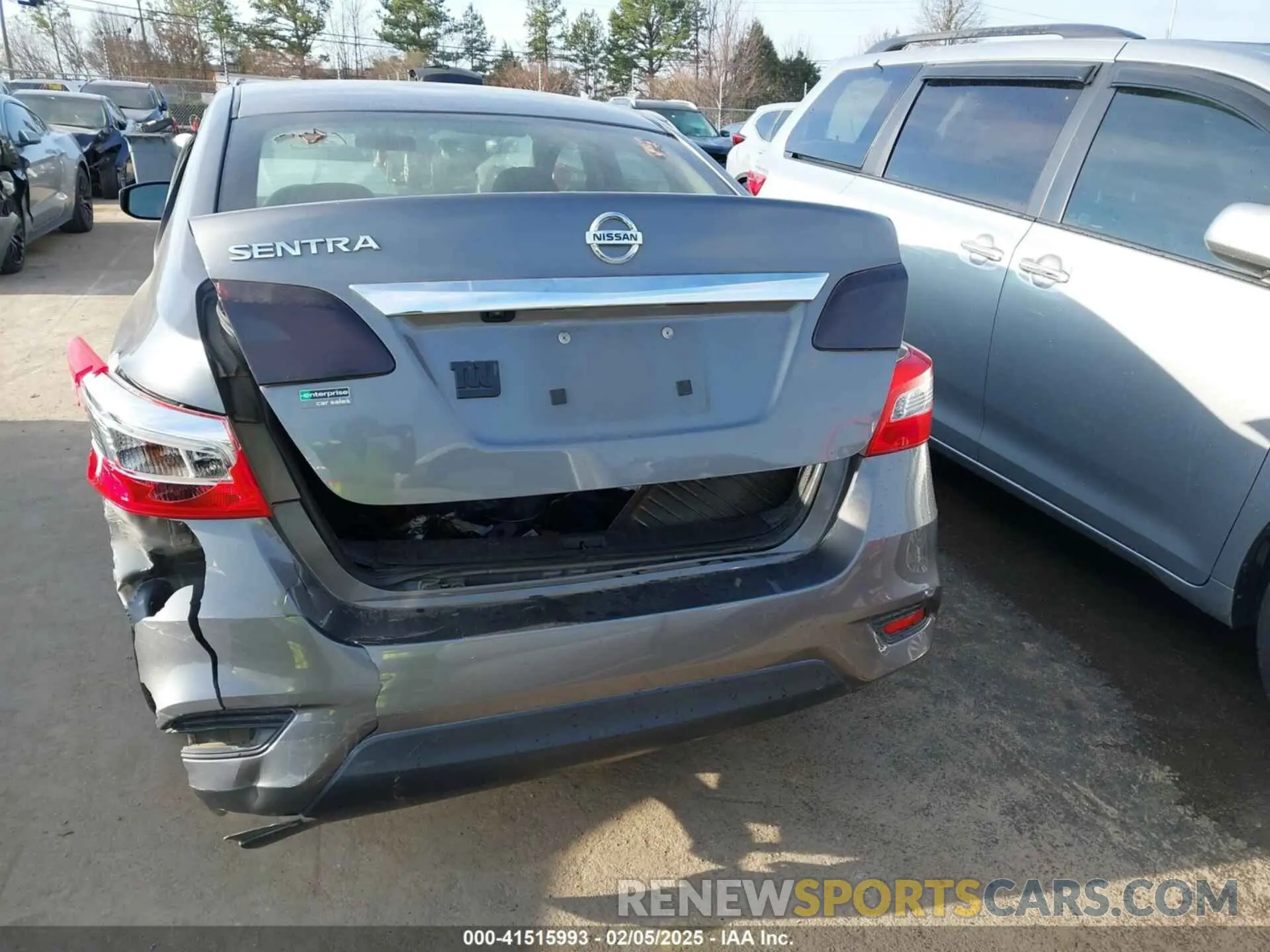 16 Photograph of a damaged car 3N1AB7AP6KY361456 NISSAN SENTRA 2019