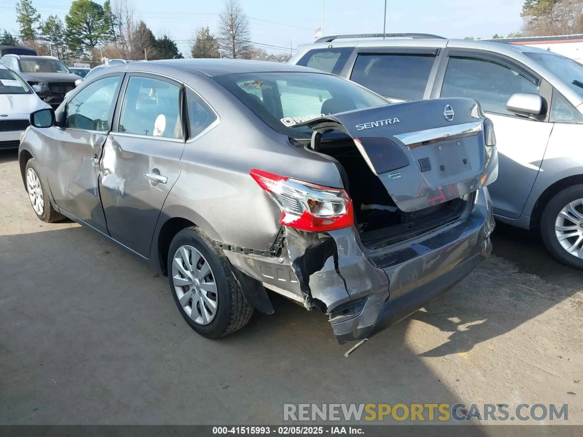3 Photograph of a damaged car 3N1AB7AP6KY361456 NISSAN SENTRA 2019
