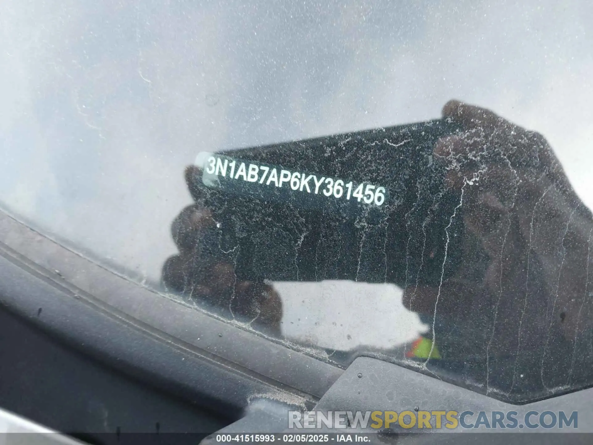 9 Photograph of a damaged car 3N1AB7AP6KY361456 NISSAN SENTRA 2019