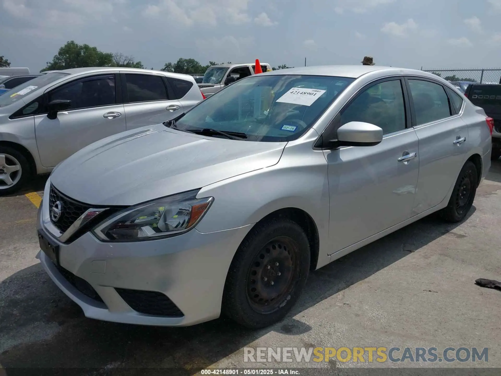2 Photograph of a damaged car 3N1AB7AP6KY362686 NISSAN SENTRA 2019