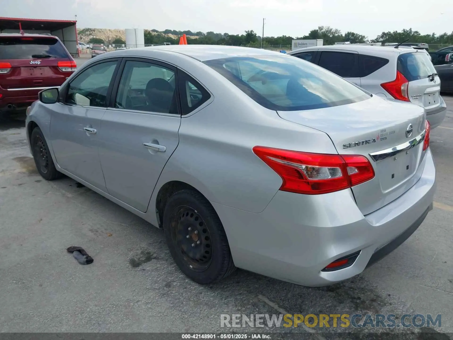 3 Photograph of a damaged car 3N1AB7AP6KY362686 NISSAN SENTRA 2019