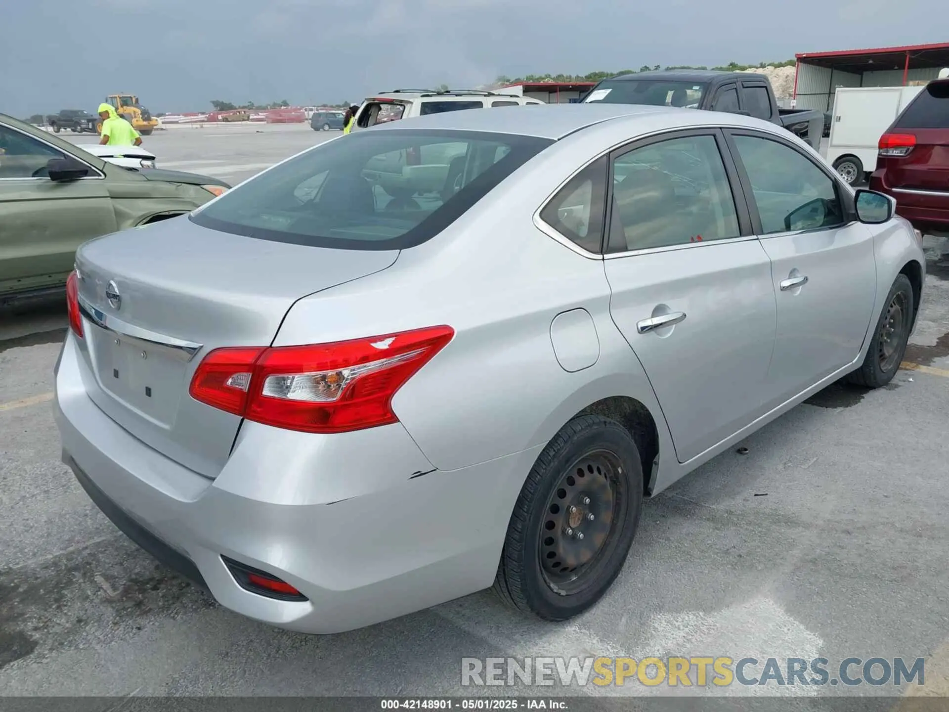 4 Photograph of a damaged car 3N1AB7AP6KY362686 NISSAN SENTRA 2019