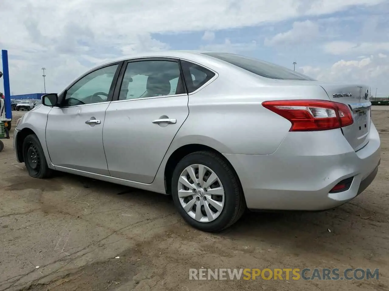 2 Photograph of a damaged car 3N1AB7AP6KY370187 NISSAN SENTRA 2019