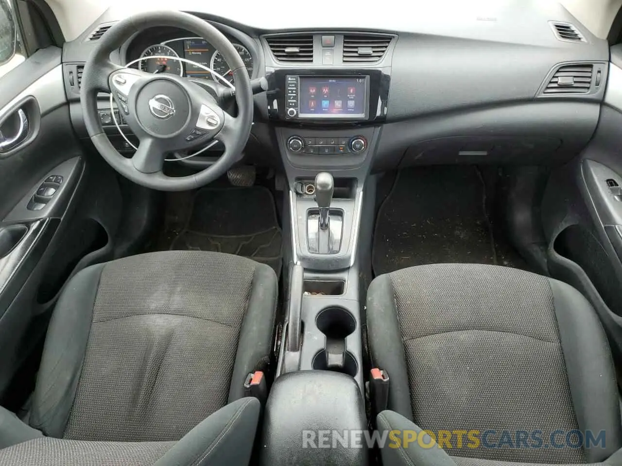 8 Photograph of a damaged car 3N1AB7AP6KY370187 NISSAN SENTRA 2019
