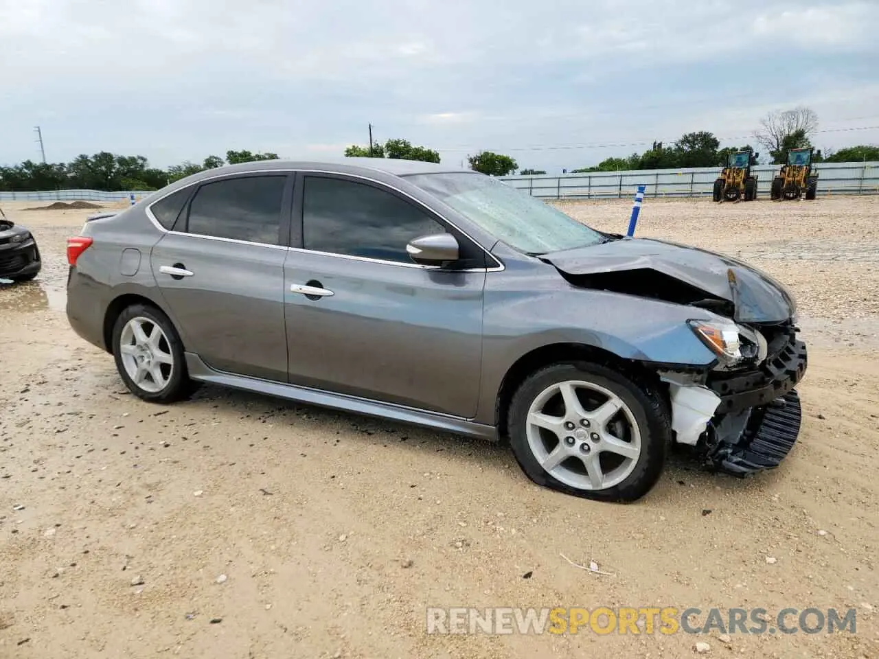 4 Photograph of a damaged car 3N1AB7AP6KY372814 NISSAN SENTRA 2019