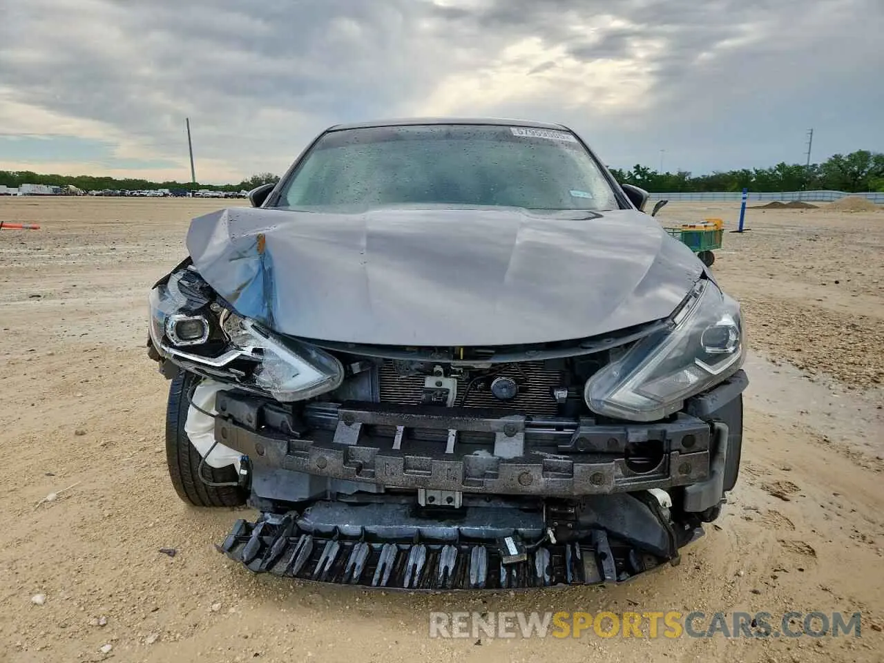 5 Photograph of a damaged car 3N1AB7AP6KY372814 NISSAN SENTRA 2019