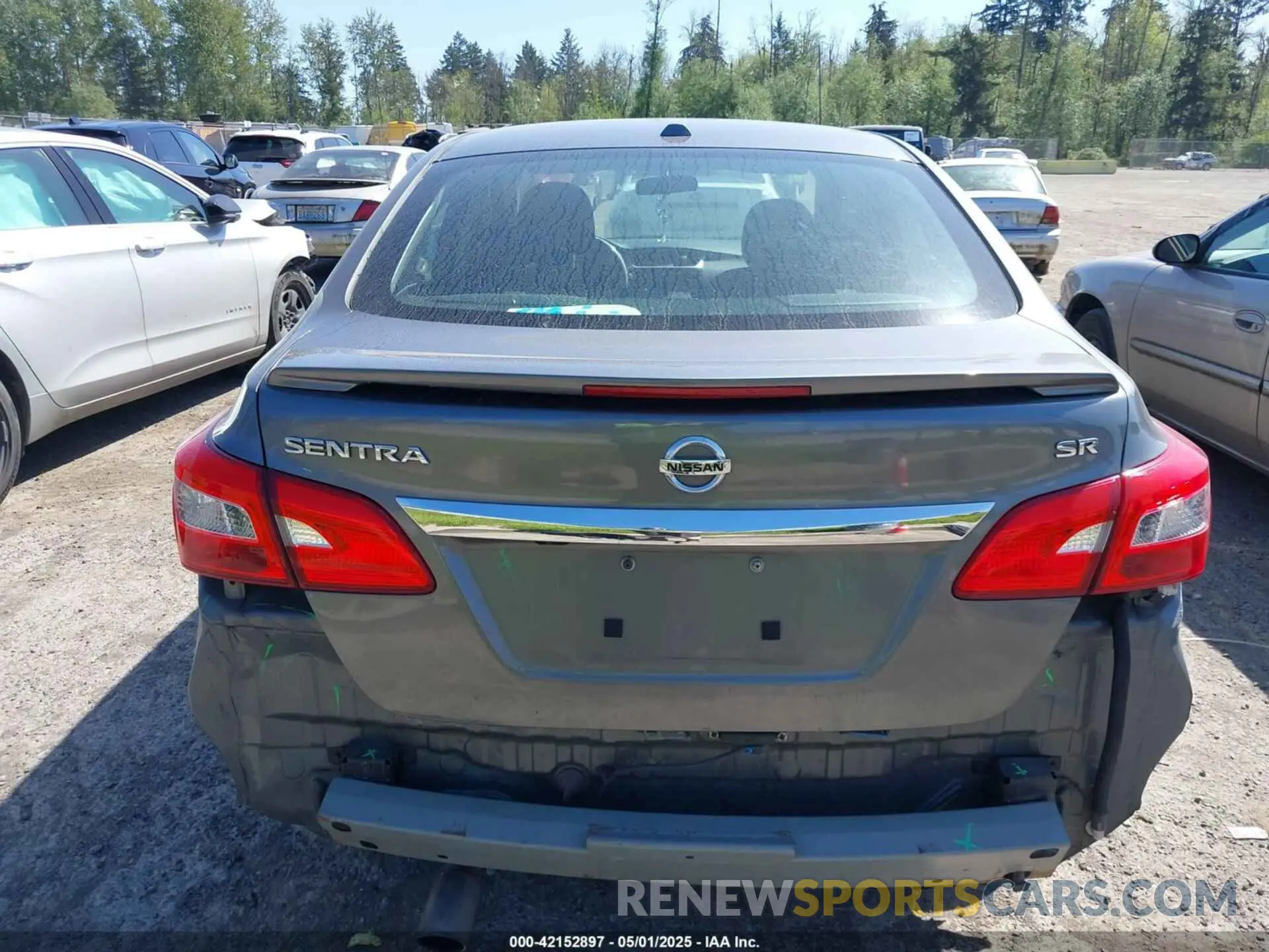 16 Photograph of a damaged car 3N1AB7AP6KY378886 NISSAN SENTRA 2019