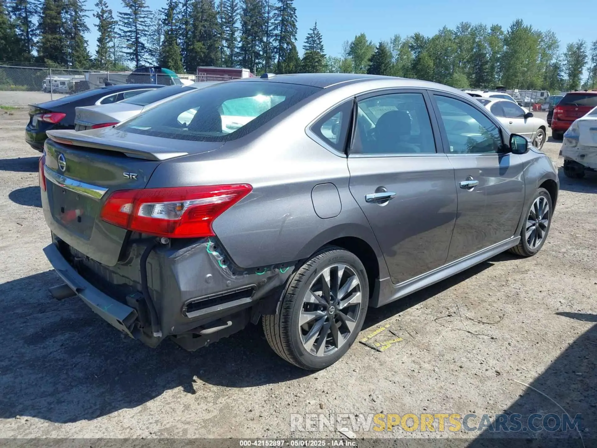 4 Photograph of a damaged car 3N1AB7AP6KY378886 NISSAN SENTRA 2019