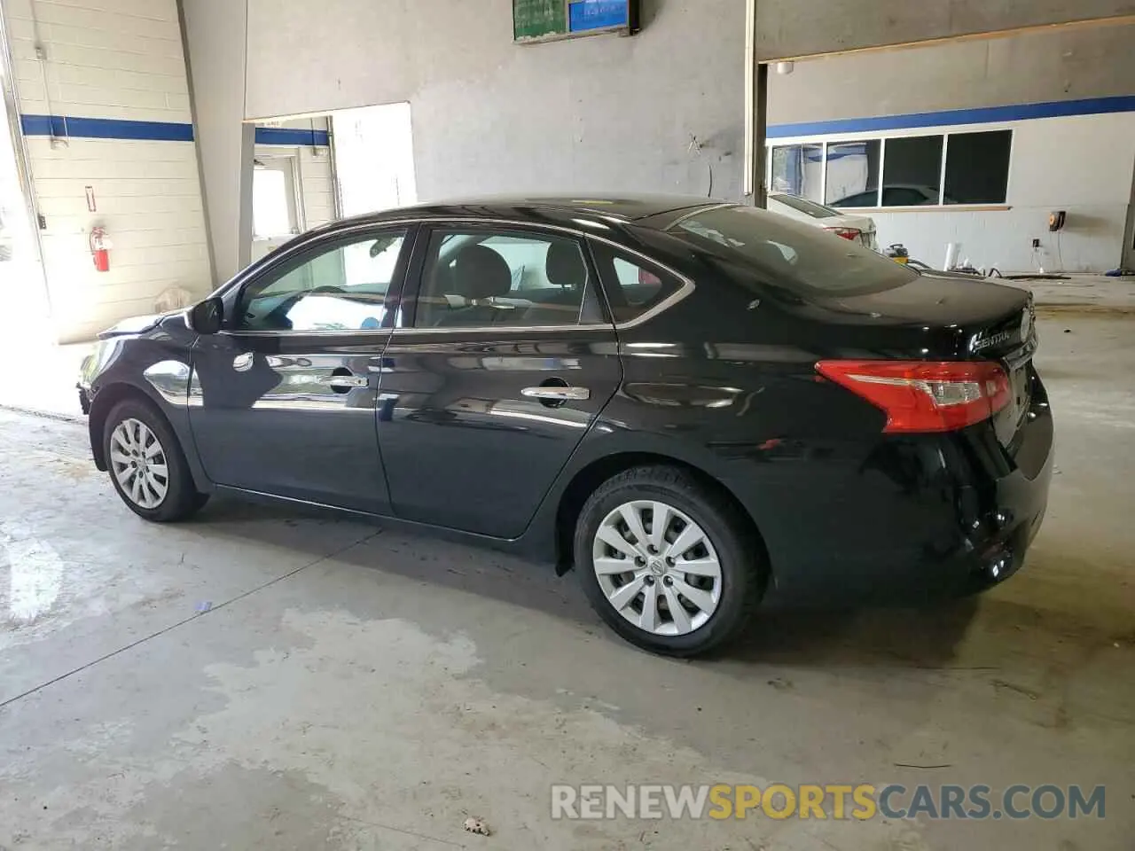 2 Photograph of a damaged car 3N1AB7AP6KY380069 NISSAN SENTRA 2019