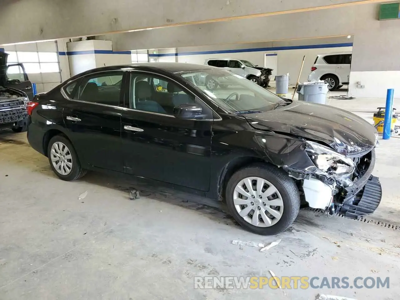 4 Photograph of a damaged car 3N1AB7AP6KY380069 NISSAN SENTRA 2019