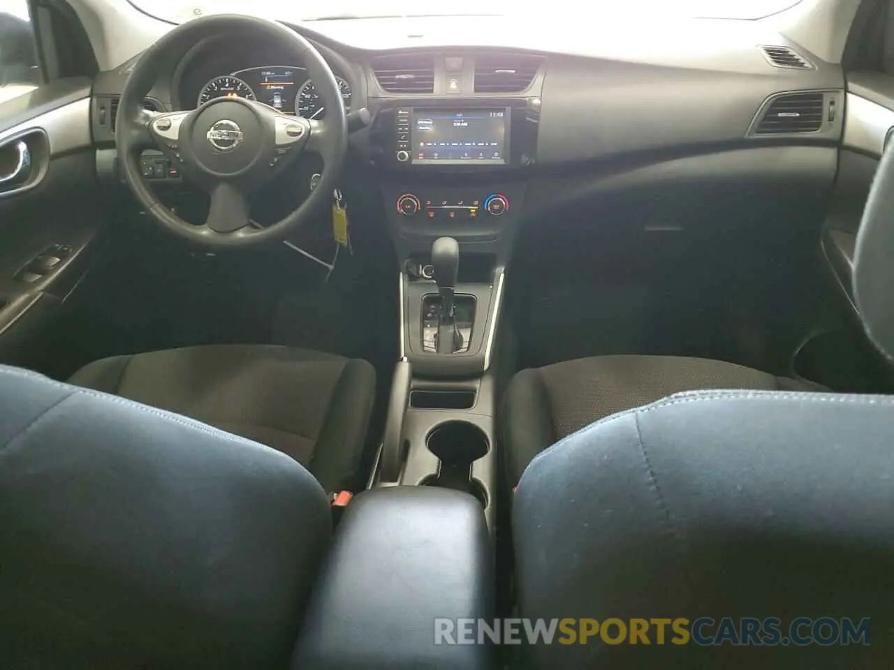 8 Photograph of a damaged car 3N1AB7AP6KY380069 NISSAN SENTRA 2019