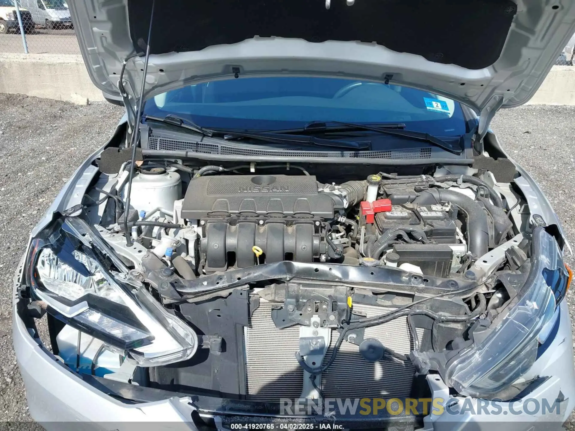 10 Photograph of a damaged car 3N1AB7AP6KY381447 NISSAN SENTRA 2019