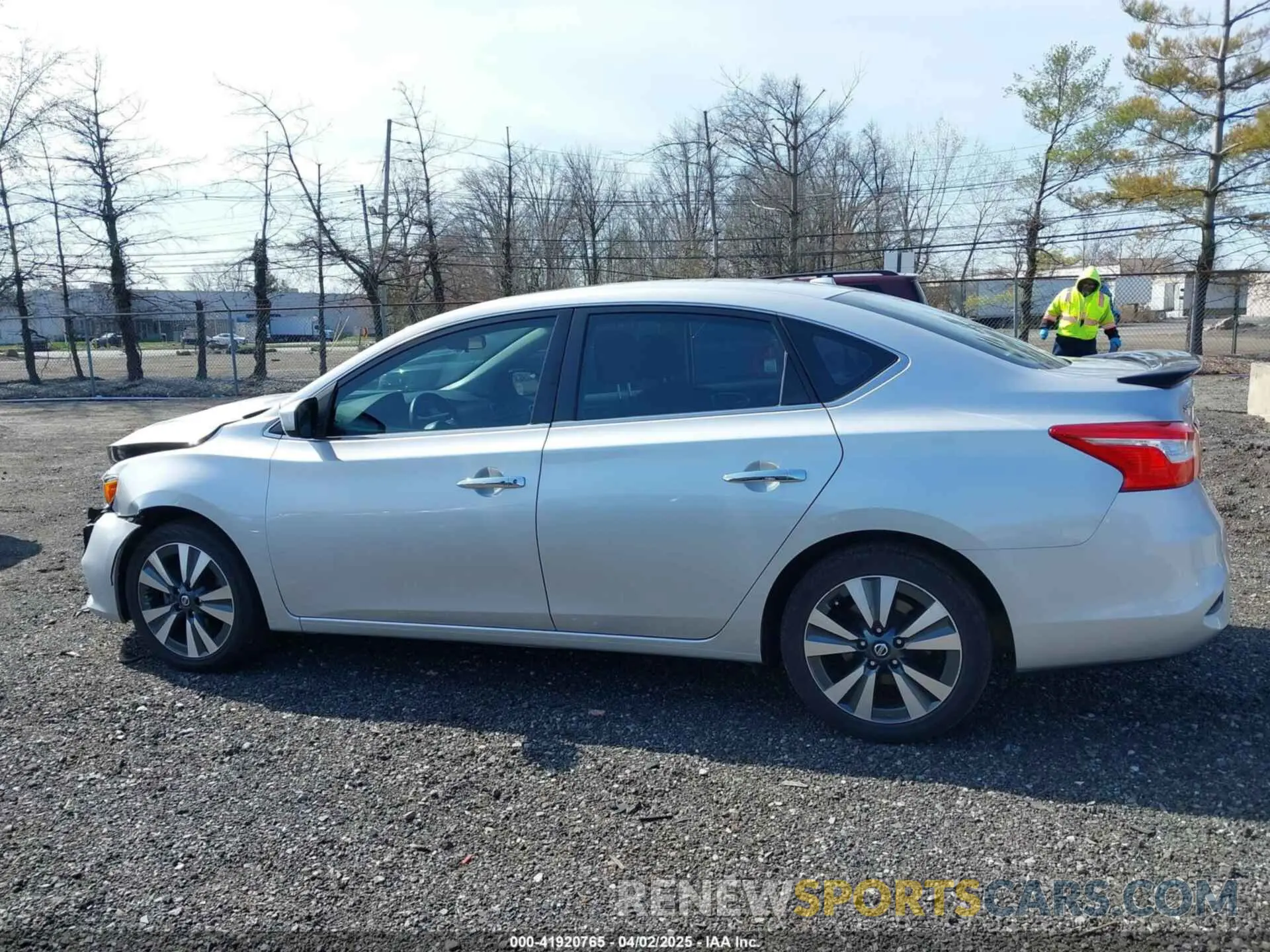 14 Photograph of a damaged car 3N1AB7AP6KY381447 NISSAN SENTRA 2019