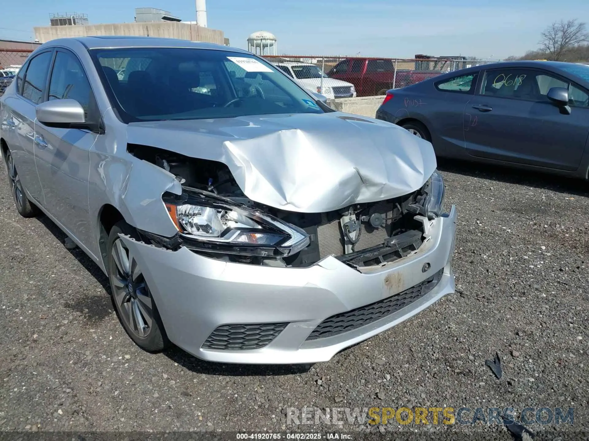 6 Photograph of a damaged car 3N1AB7AP6KY381447 NISSAN SENTRA 2019