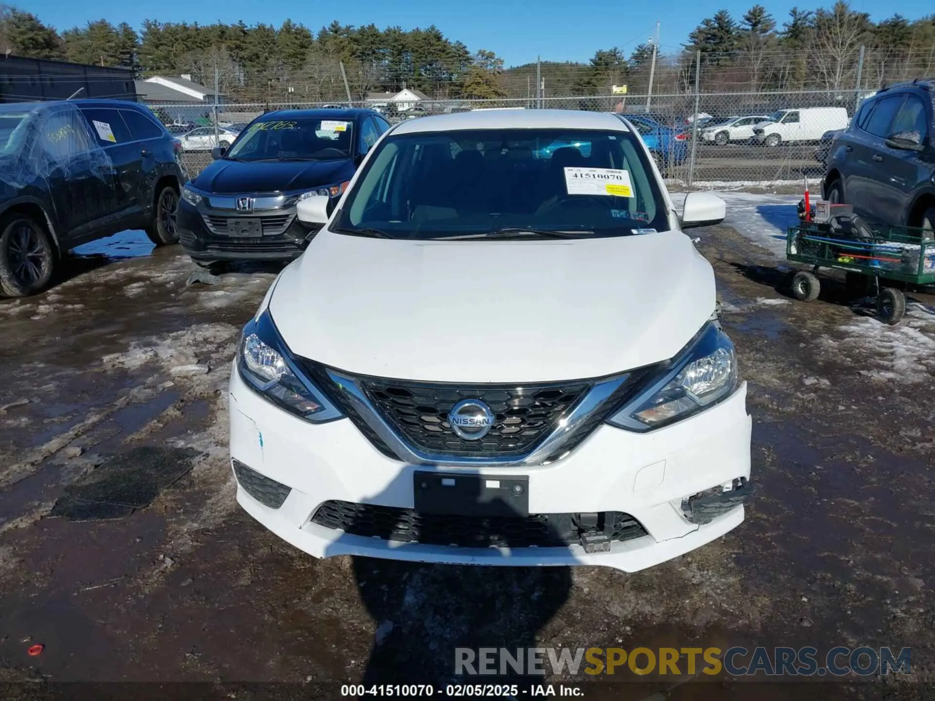 13 Photograph of a damaged car 3N1AB7AP6KY381948 NISSAN SENTRA 2019