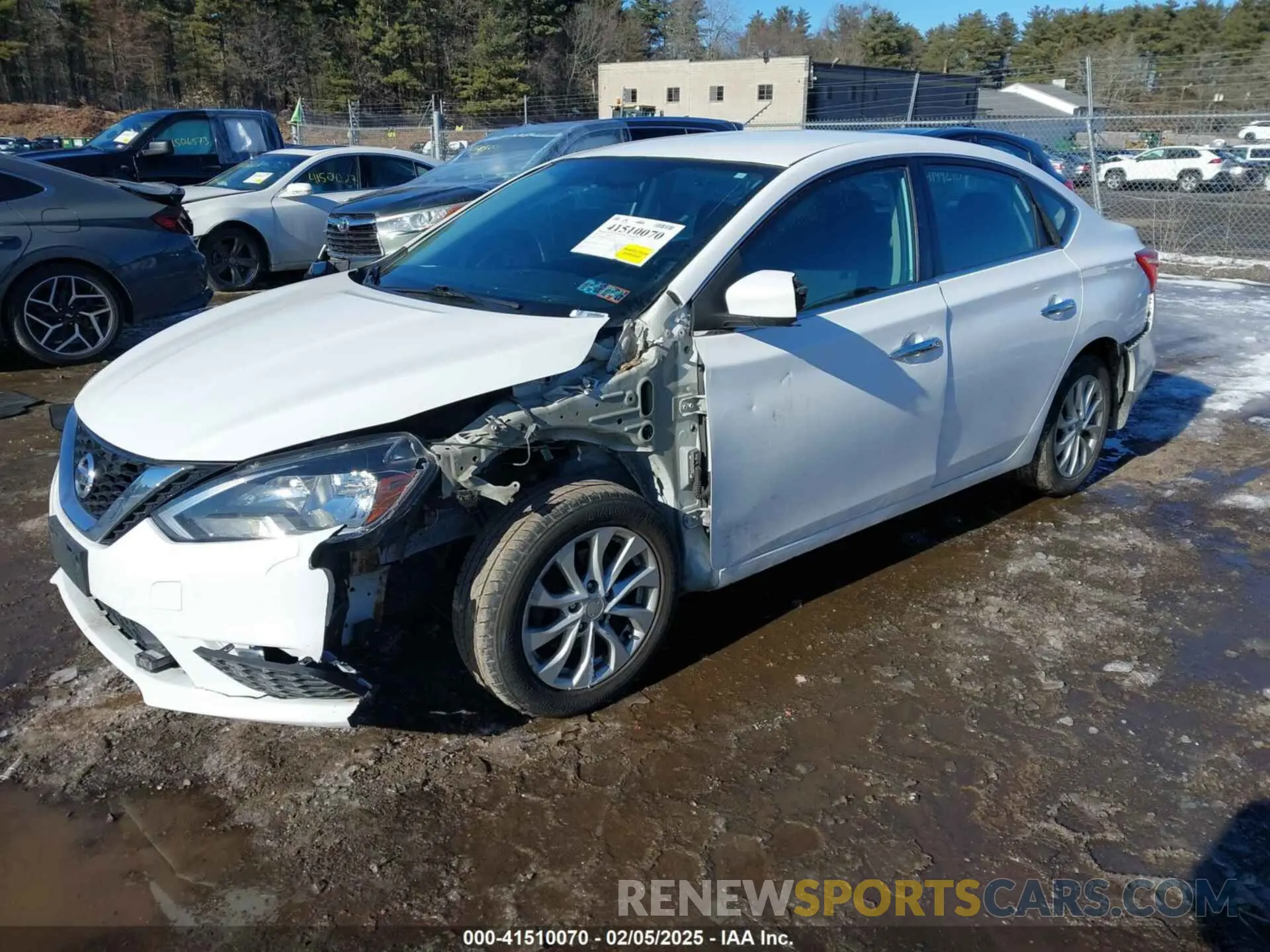 2 Photograph of a damaged car 3N1AB7AP6KY381948 NISSAN SENTRA 2019
