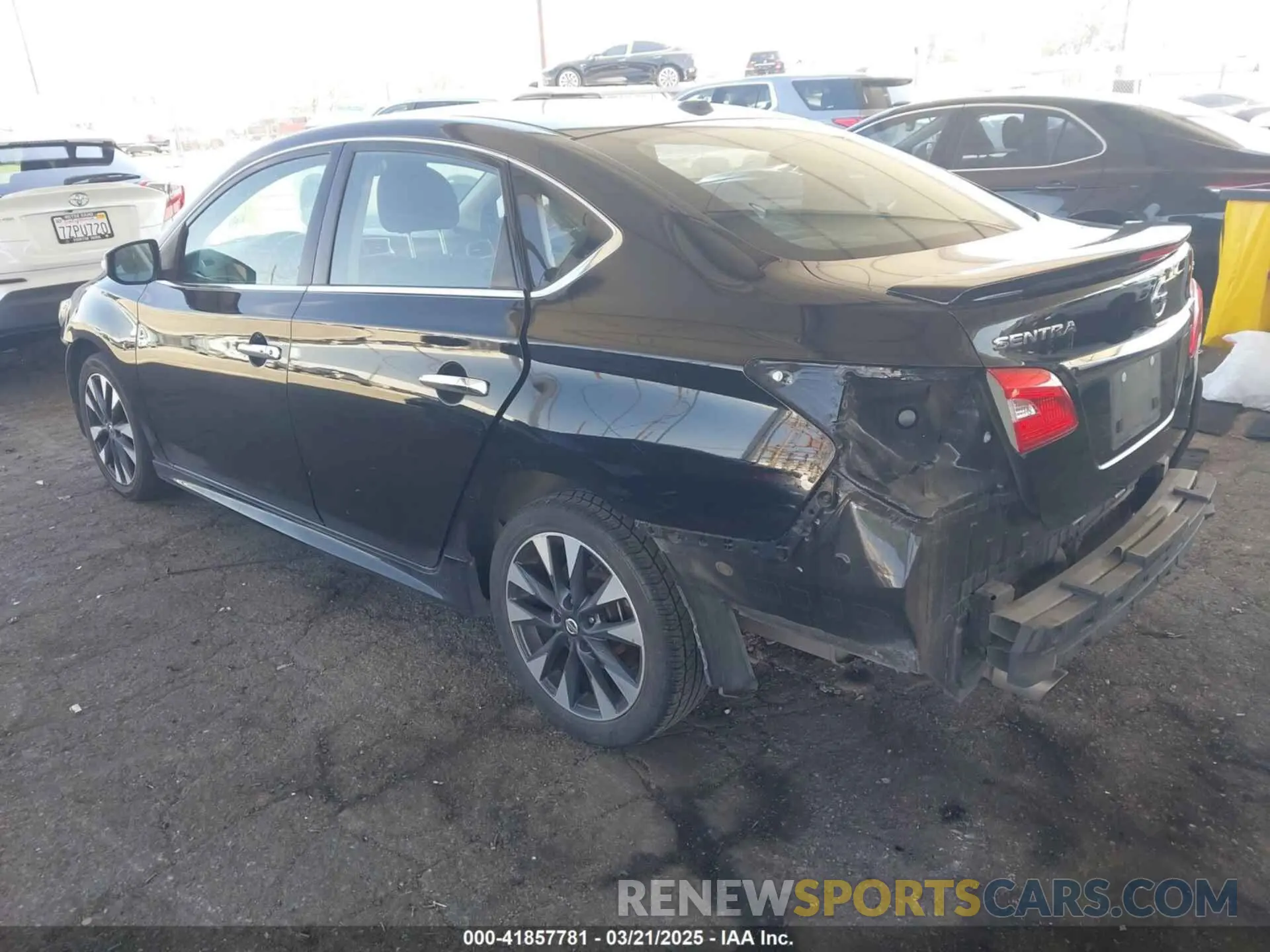 3 Photograph of a damaged car 3N1AB7AP6KY382078 NISSAN SENTRA 2019