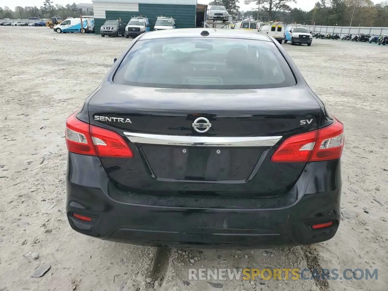 6 Photograph of a damaged car 3N1AB7AP6KY394487 NISSAN SENTRA 2019