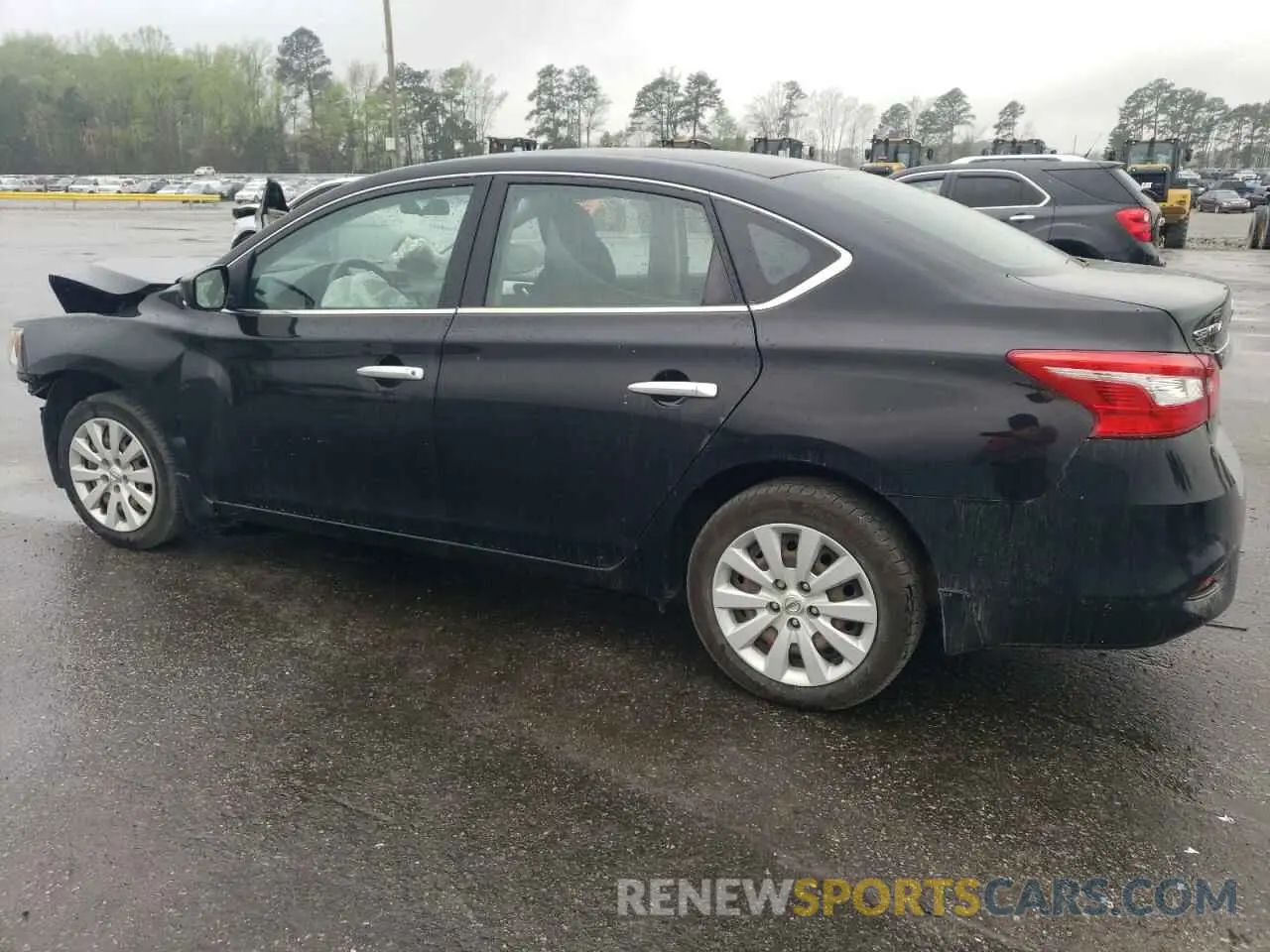 2 Photograph of a damaged car 3N1AB7AP6KY396272 NISSAN SENTRA 2019