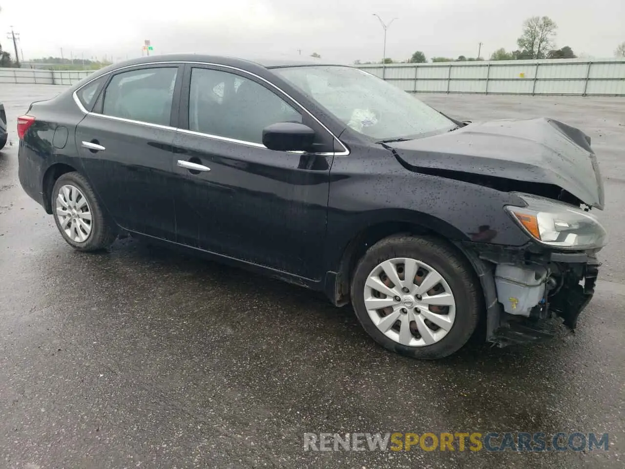 4 Photograph of a damaged car 3N1AB7AP6KY396272 NISSAN SENTRA 2019