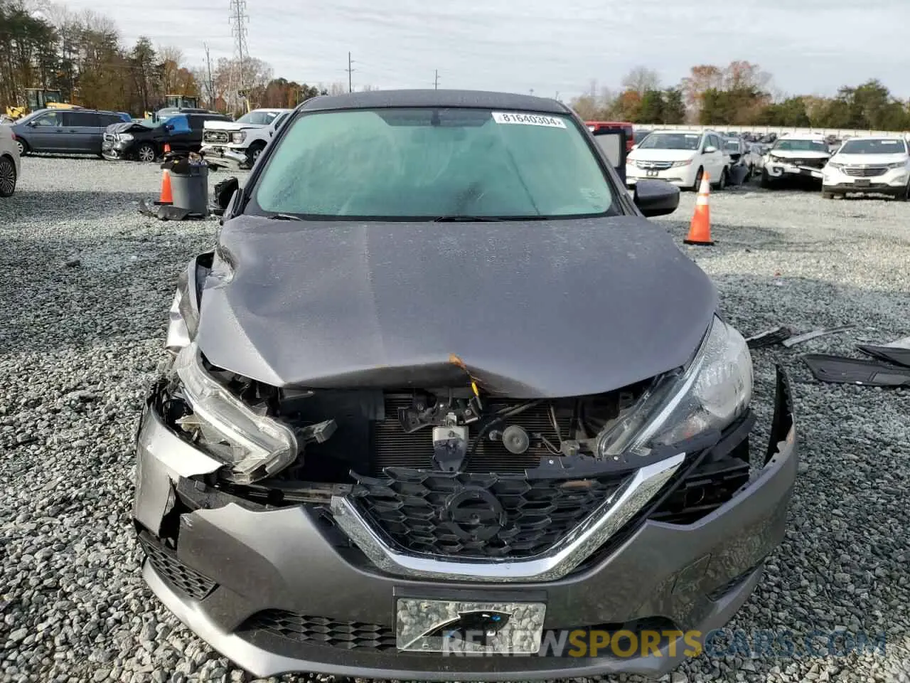 5 Photograph of a damaged car 3N1AB7AP6KY396756 NISSAN SENTRA 2019