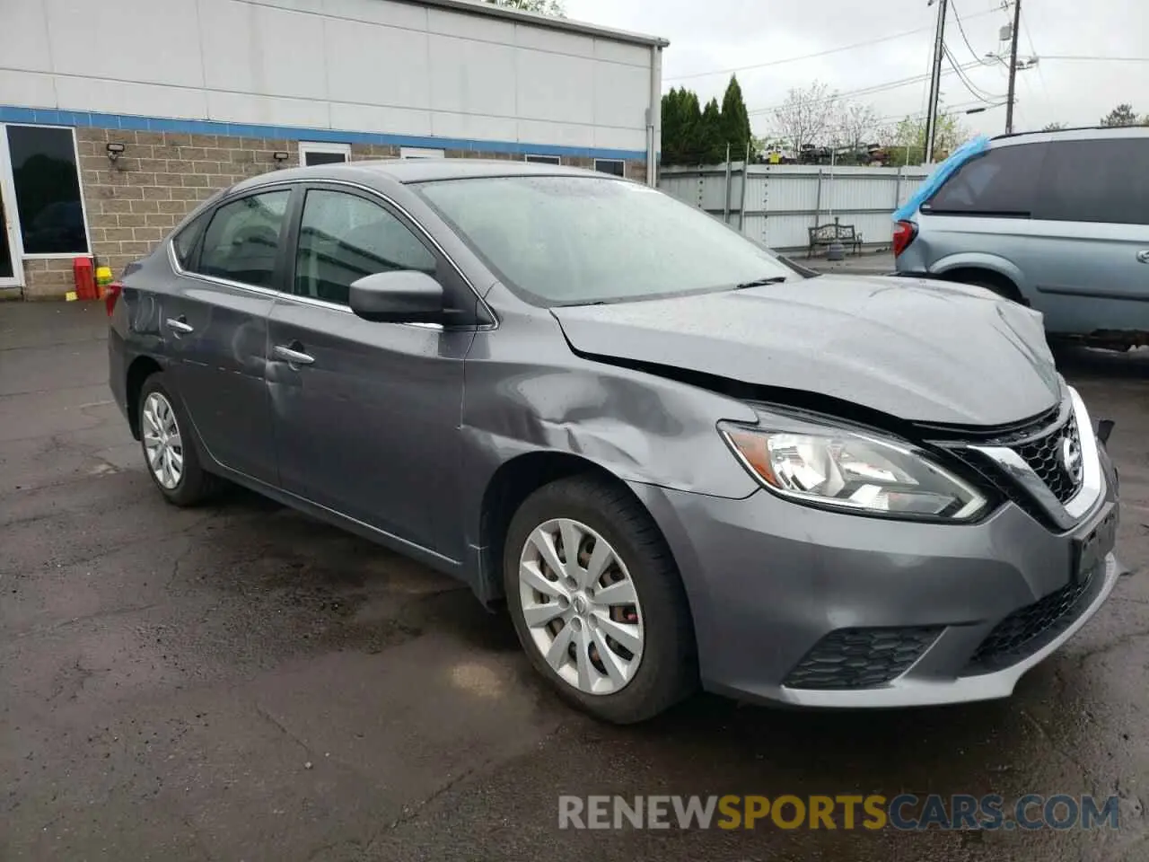 4 Photograph of a damaged car 3N1AB7AP6KY400398 NISSAN SENTRA 2019