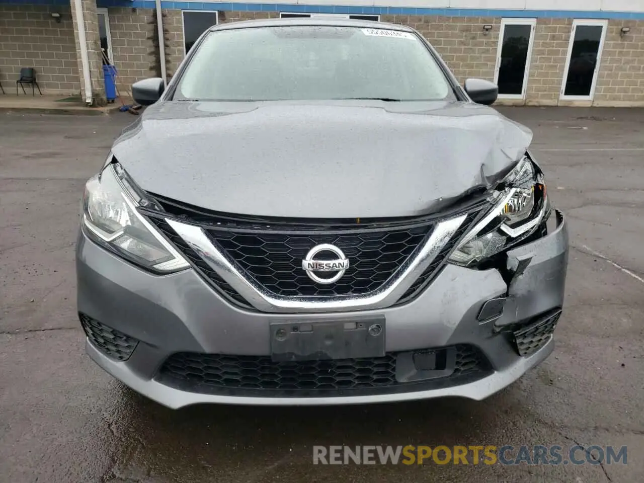 5 Photograph of a damaged car 3N1AB7AP6KY400398 NISSAN SENTRA 2019