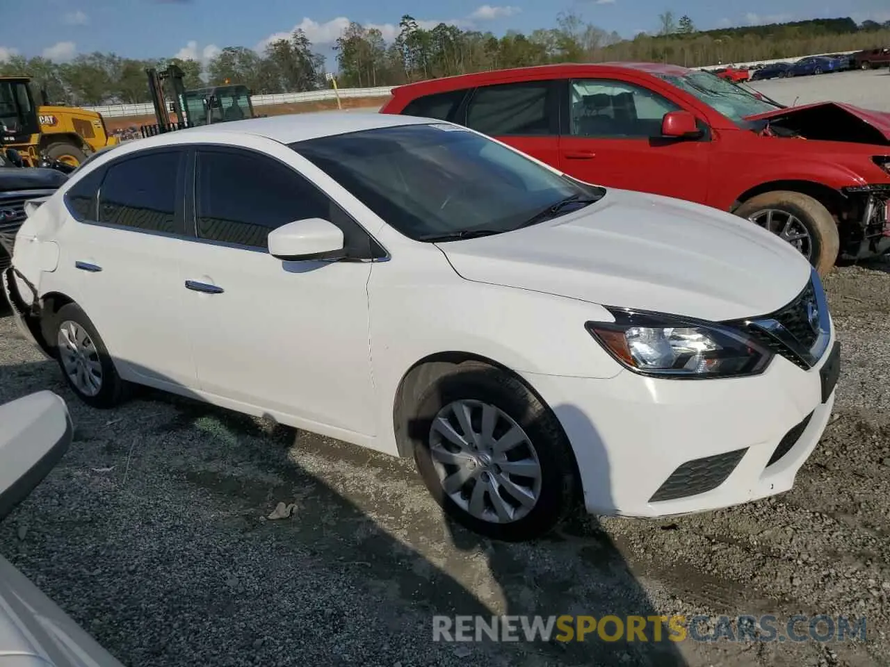 4 Photograph of a damaged car 3N1AB7AP6KY413877 NISSAN SENTRA 2019