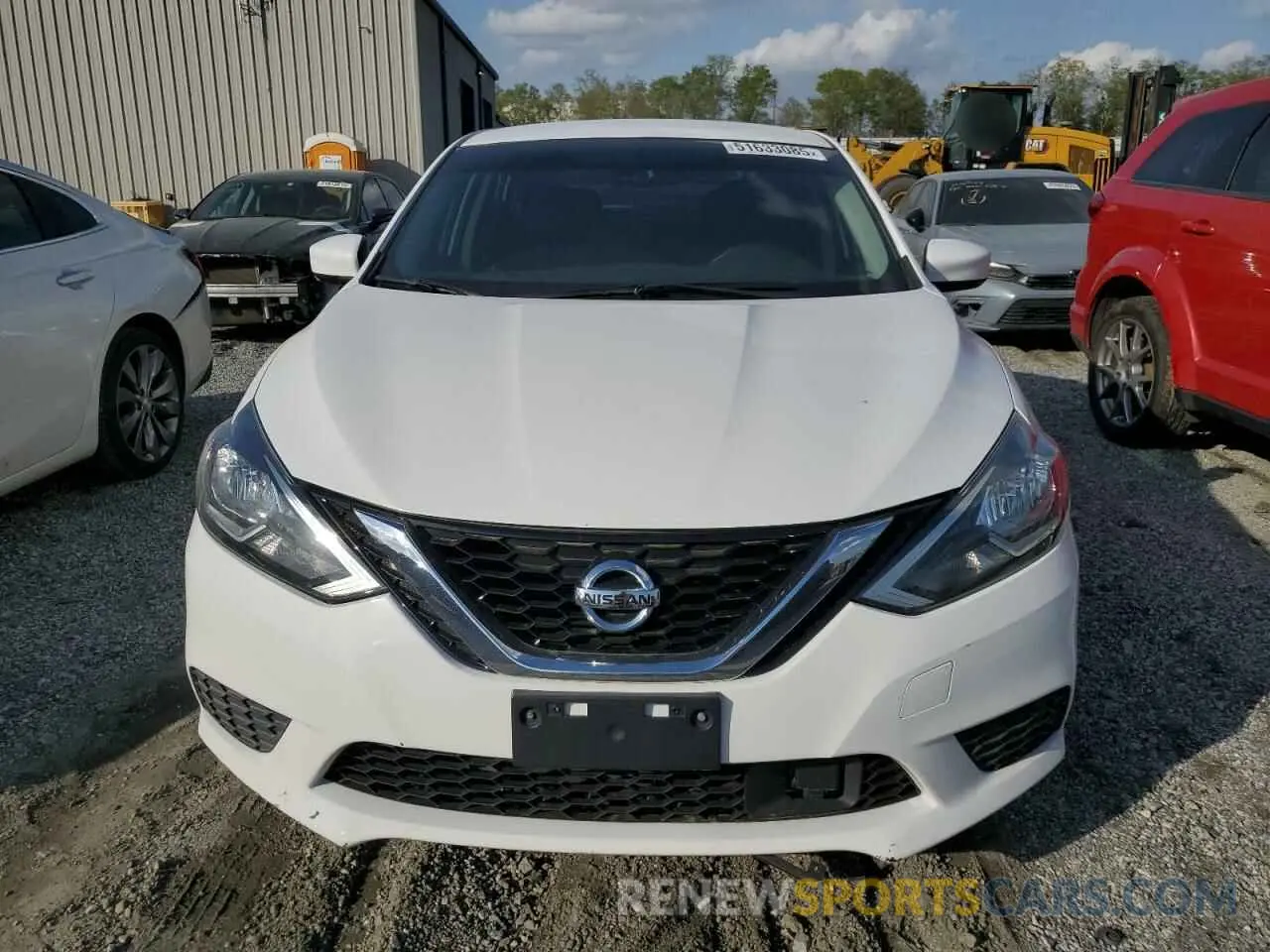 5 Photograph of a damaged car 3N1AB7AP6KY413877 NISSAN SENTRA 2019