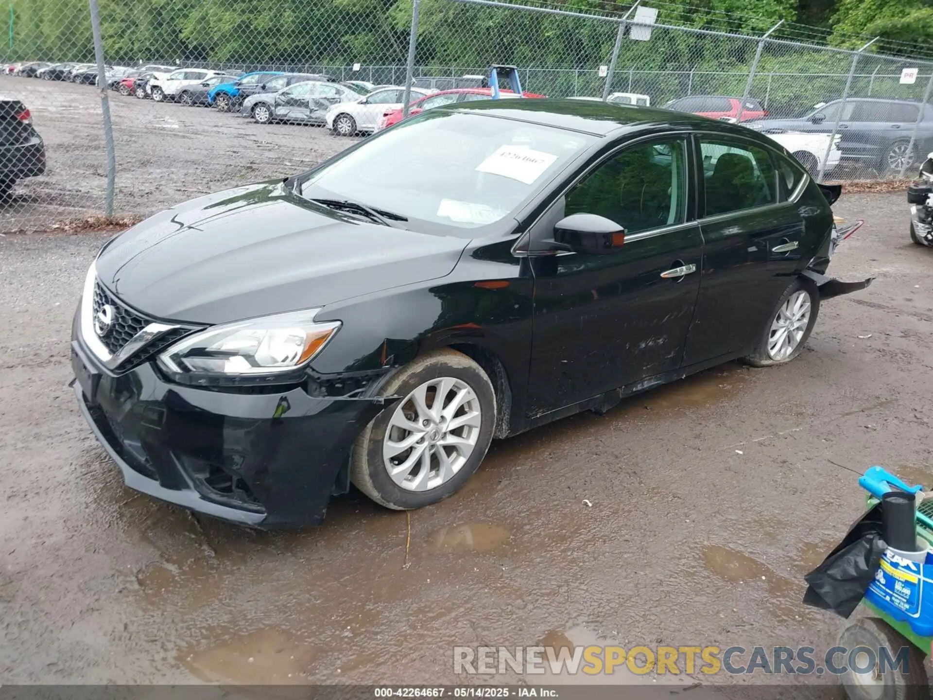 2 Photograph of a damaged car 3N1AB7AP6KY416200 NISSAN SENTRA 2019