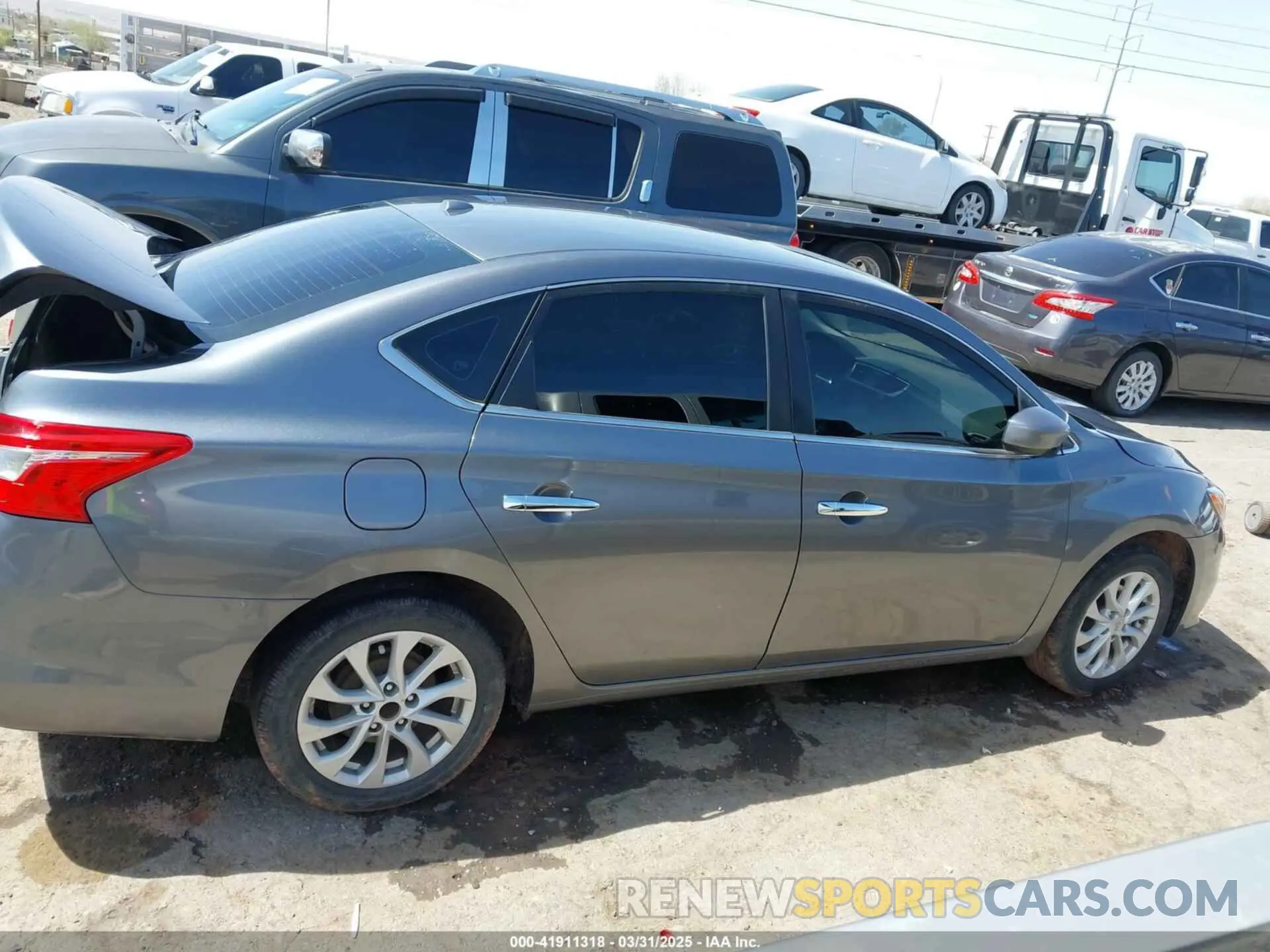14 Photograph of a damaged car 3N1AB7AP6KY418030 NISSAN SENTRA 2019