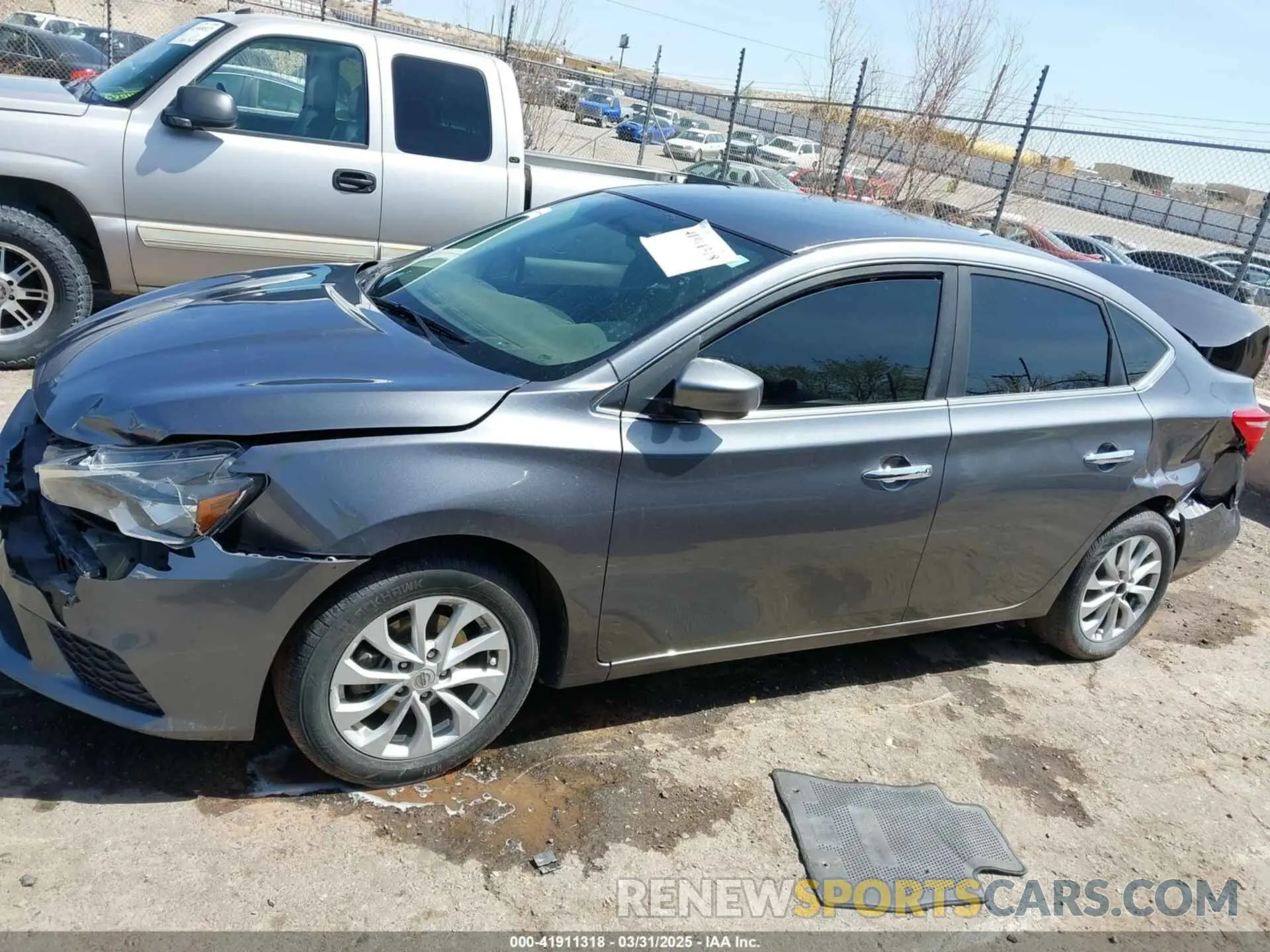 15 Photograph of a damaged car 3N1AB7AP6KY418030 NISSAN SENTRA 2019
