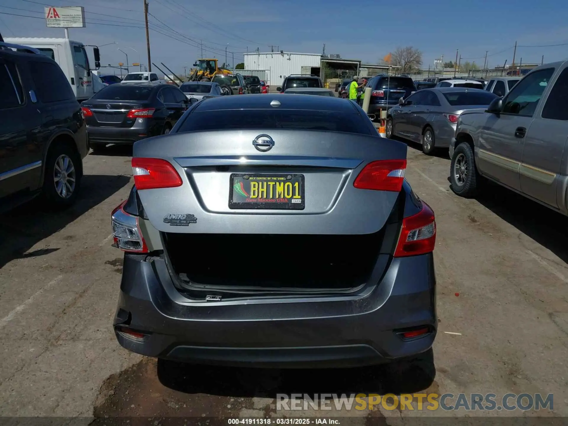 17 Photograph of a damaged car 3N1AB7AP6KY418030 NISSAN SENTRA 2019