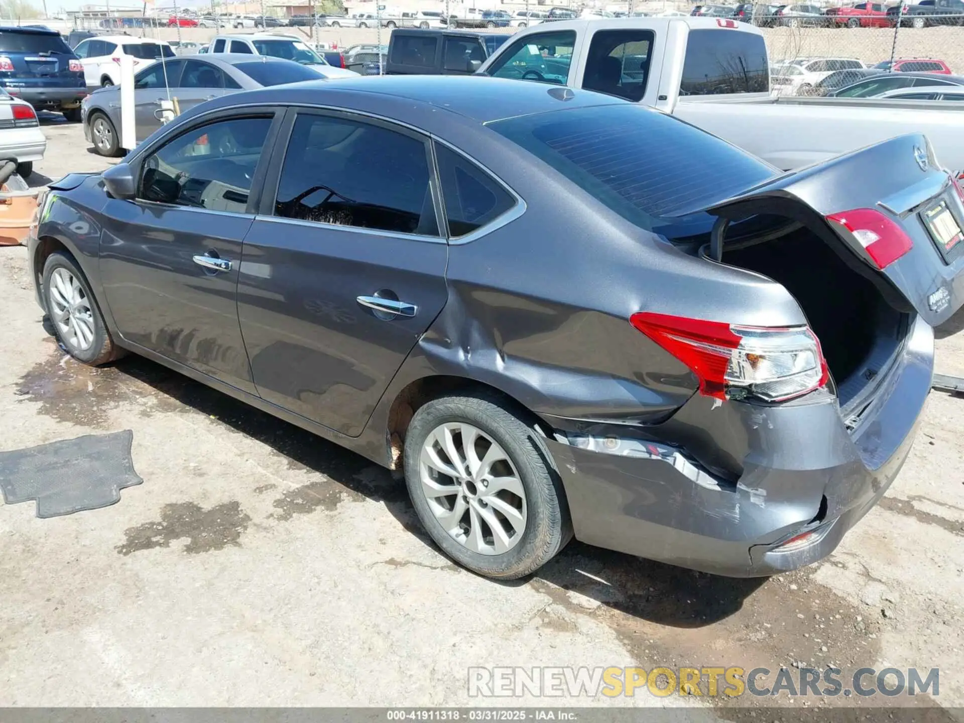 3 Photograph of a damaged car 3N1AB7AP6KY418030 NISSAN SENTRA 2019
