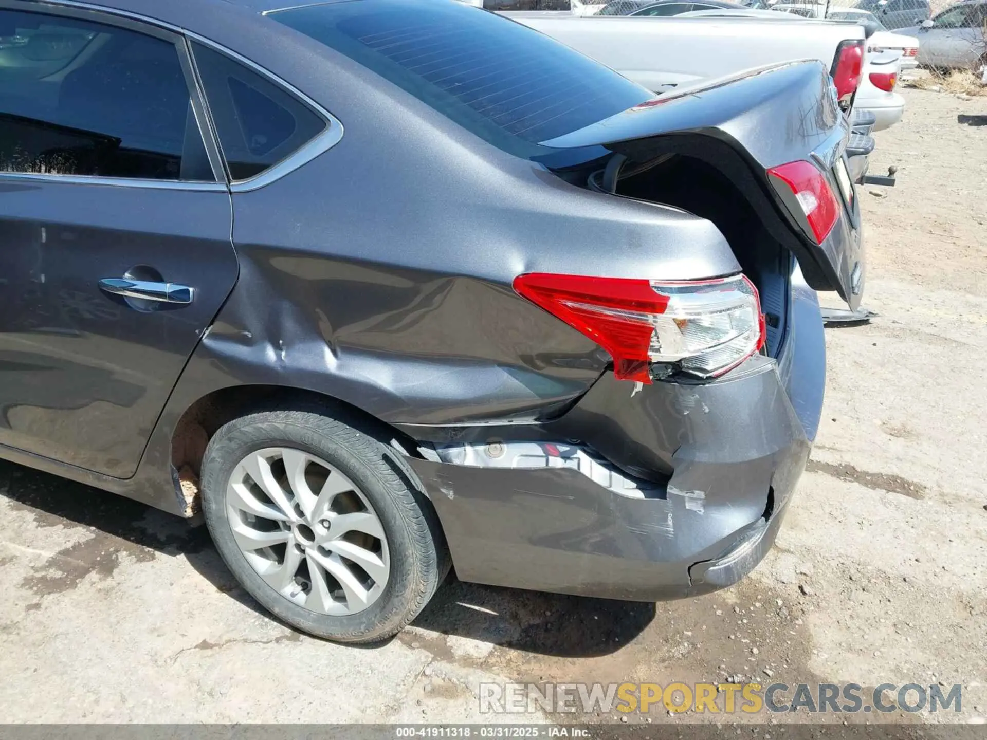 6 Photograph of a damaged car 3N1AB7AP6KY418030 NISSAN SENTRA 2019