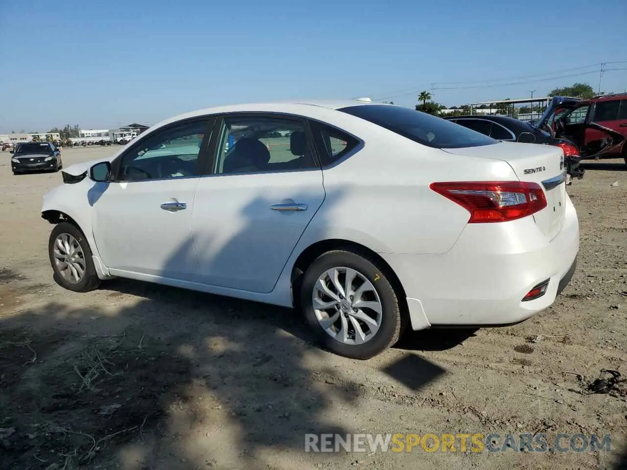 2 Photograph of a damaged car 3N1AB7AP6KY424636 NISSAN SENTRA 2019