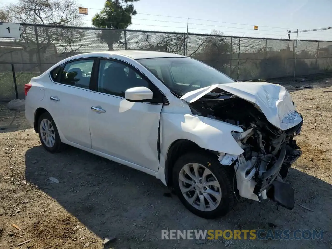 4 Photograph of a damaged car 3N1AB7AP6KY424636 NISSAN SENTRA 2019