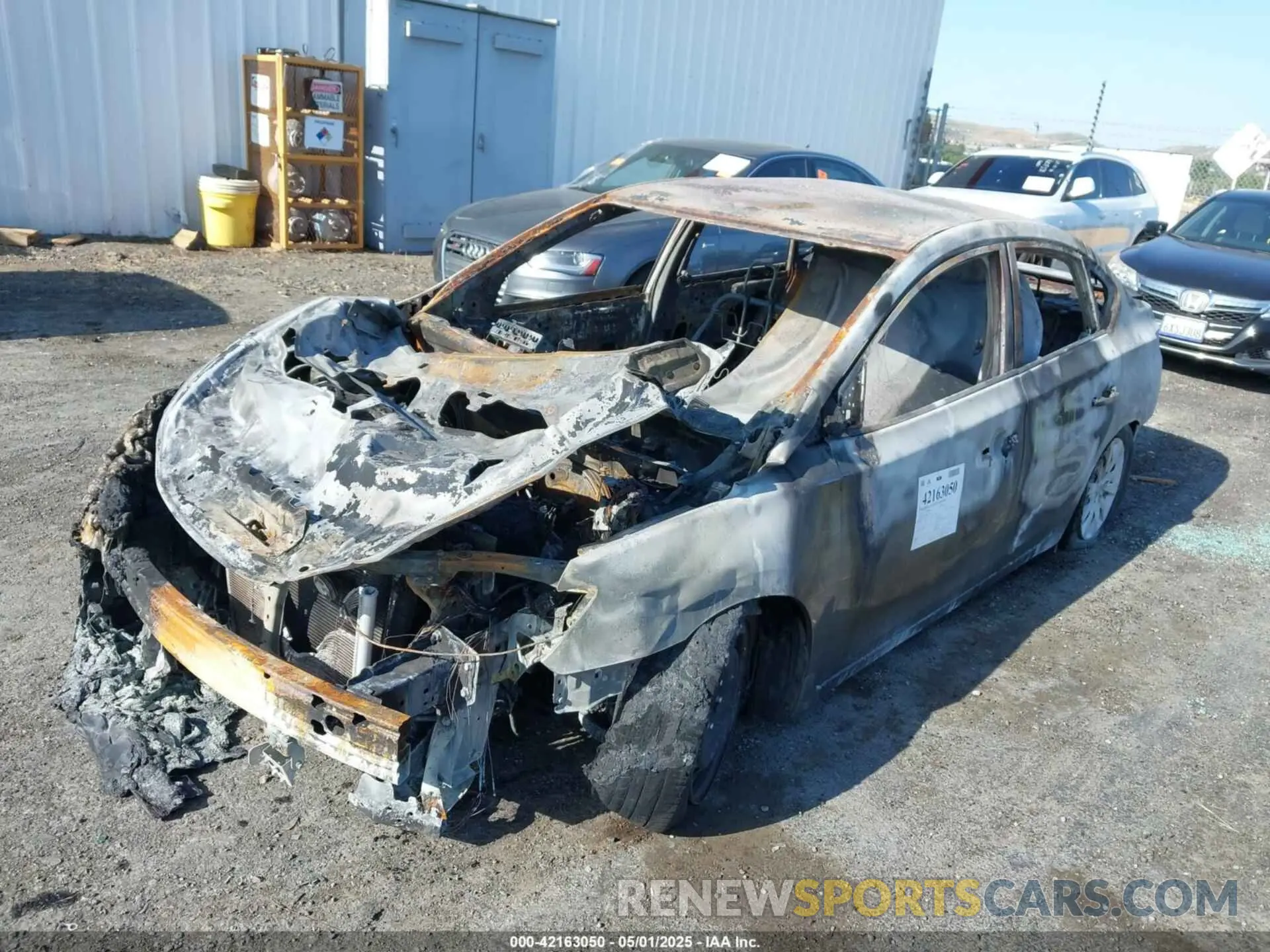 2 Photograph of a damaged car 3N1AB7AP6KY427584 NISSAN SENTRA 2019
